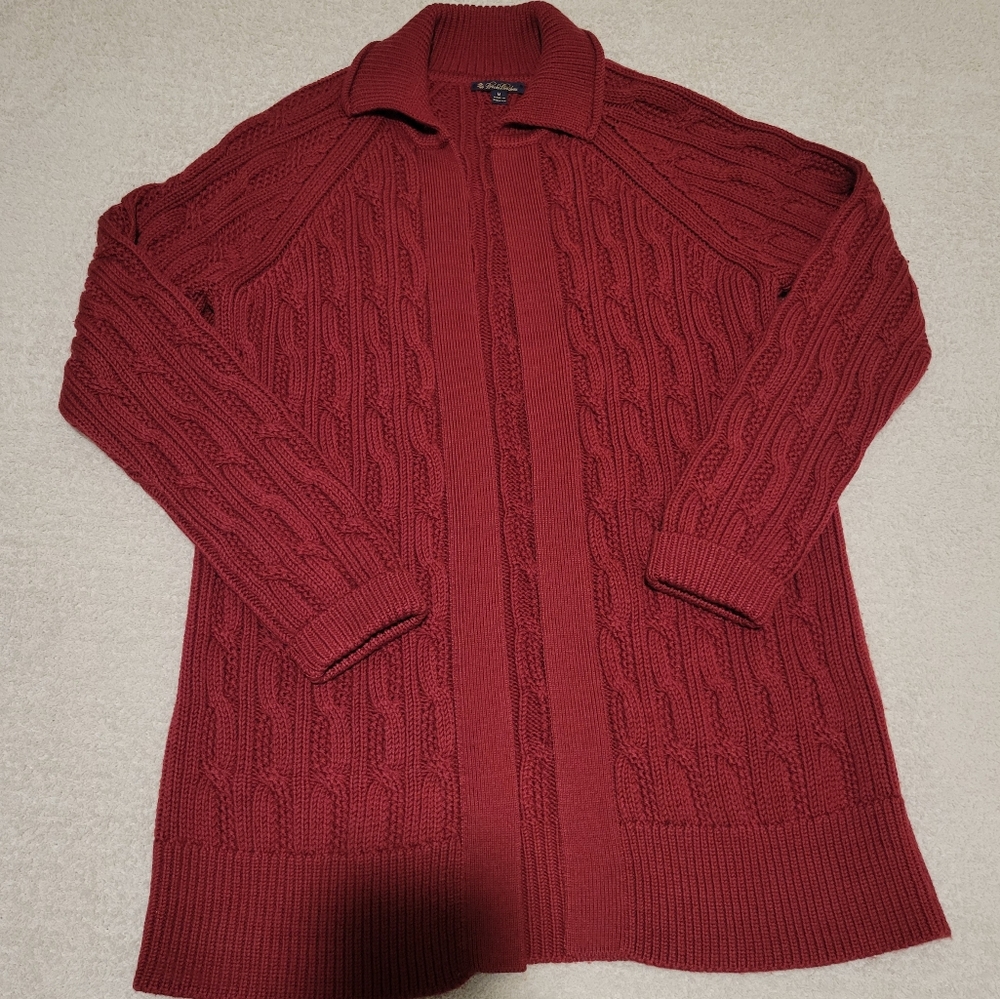 Brooks Brothers Cable Knit Sweater M